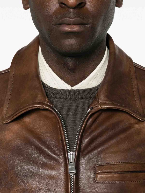 The Best Shops DONDUP: leather coats - Leather Outerwear