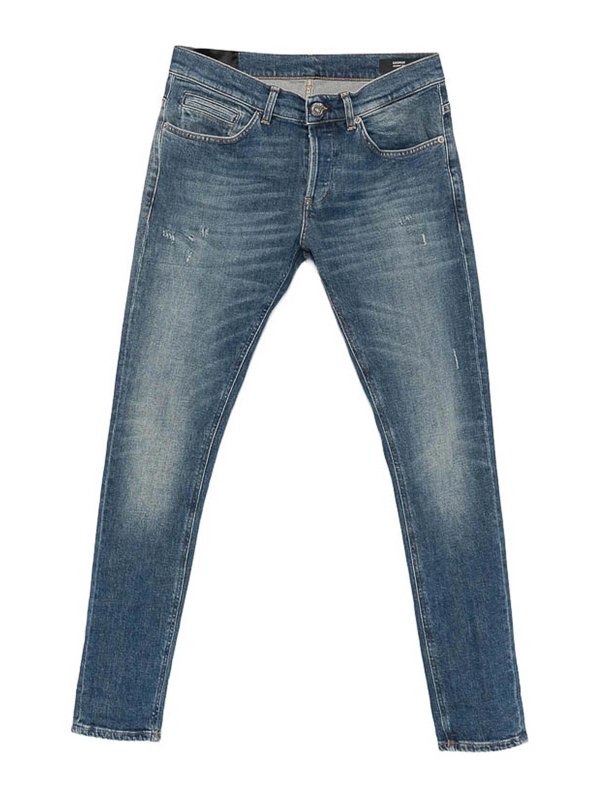 DONDUP: Jeans Rectos - Vaqueros Rectos - Azul