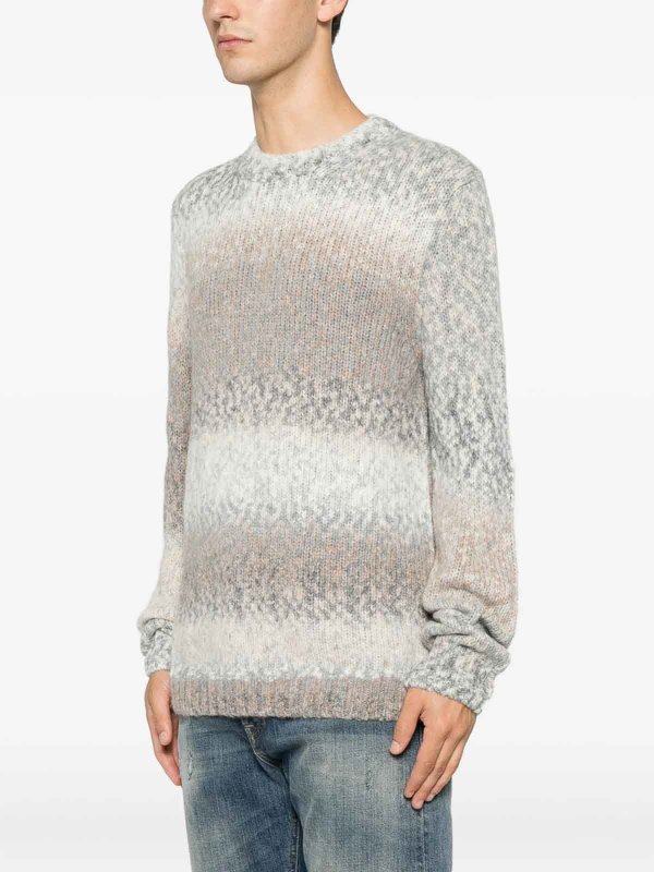 DONDUP buy online Rundhalspullover - Grau