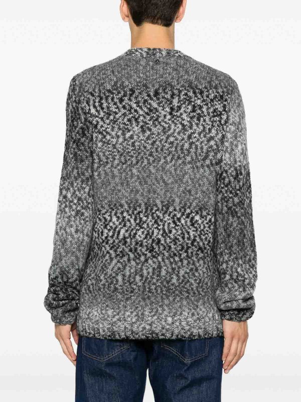 Rundhalspullover - Grau shop online: DONDUP