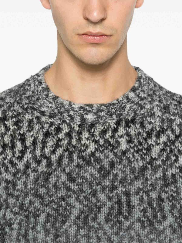 DONDUP buy online Rundhalspullover - Grau