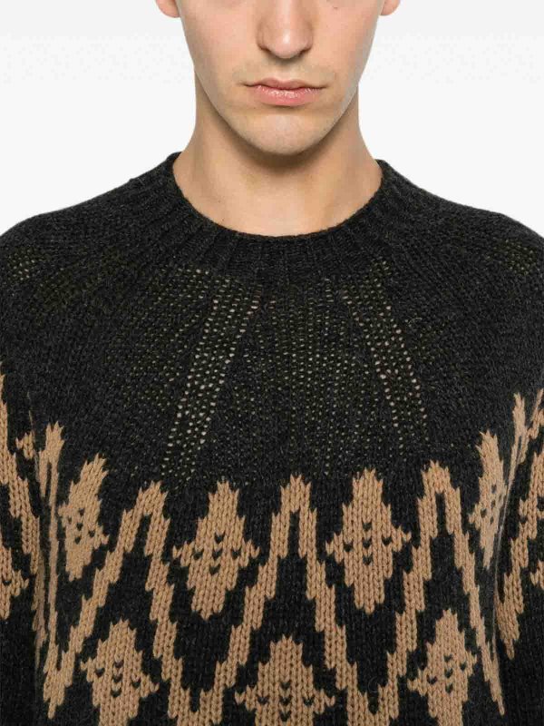 The Best Shops DONDUP: Pull col rond - Pull Col Rond - Gris