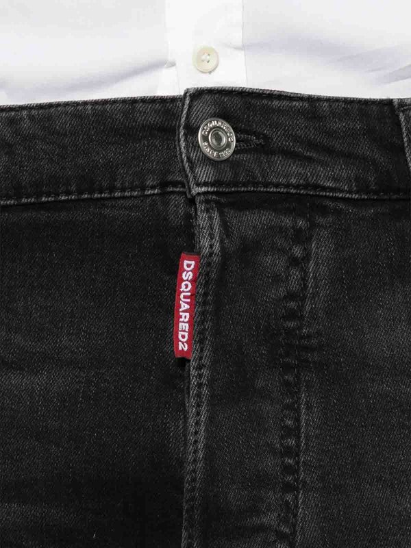DSQUARED2: jeans dritti, a sigaretta online - Jeans