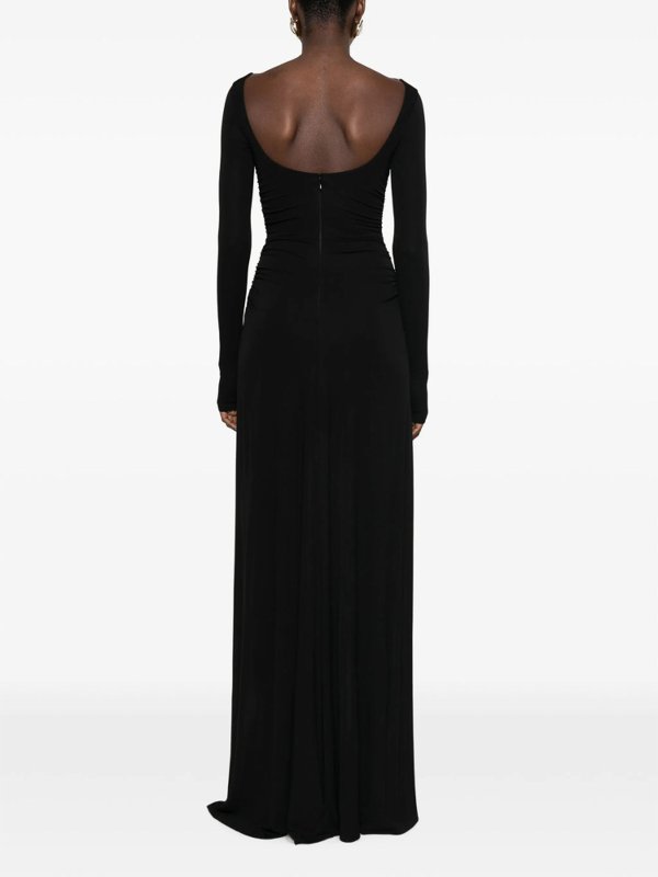 The Best Shops ELISABETTA FRANCHI: ニーレングスドレス - 膝丈ドレス - 黒