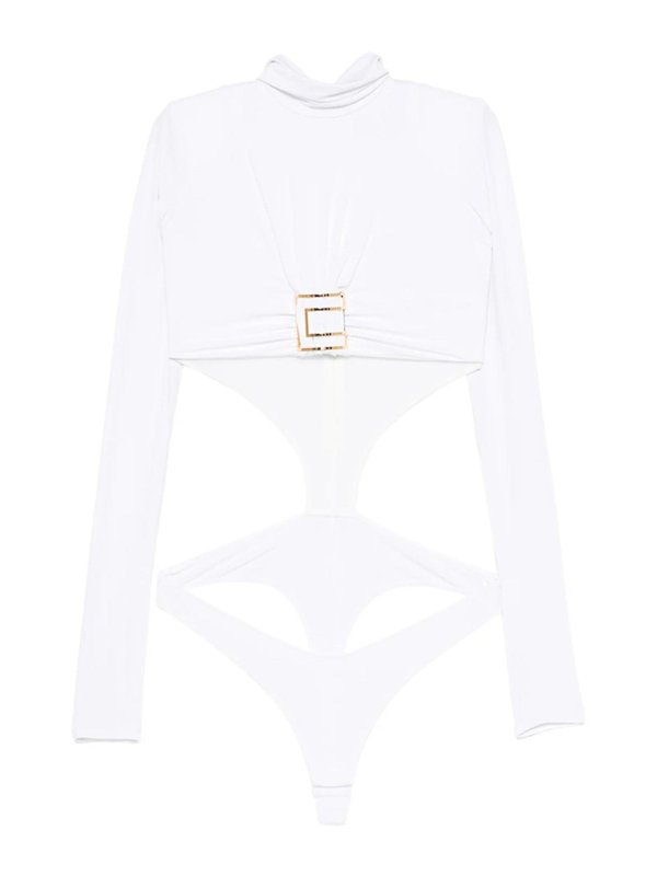 ELISABETTA FRANCHI: トップス＆タンクトップ - トップ/タンクトップ - 白