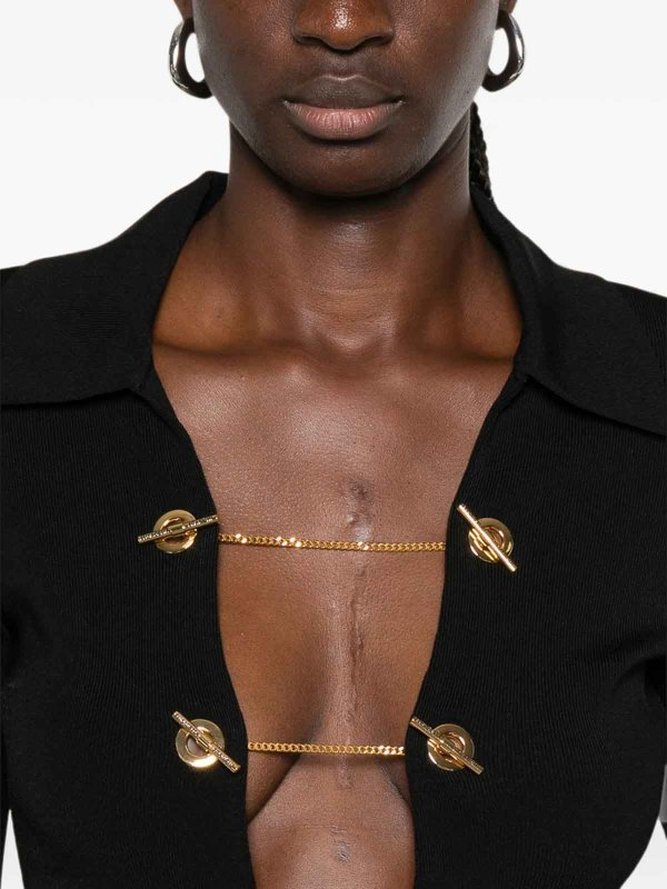 The Best Shops ELISABETTA FRANCHI: トップス＆タンクトップ - トップ/タンクトップ - 黒