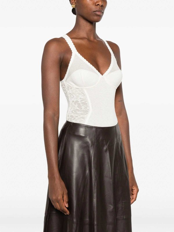 The Best Shops ELISABETTA FRANCHI: トップス＆タンクトップ - トップ/タンクトップ - ベージュ