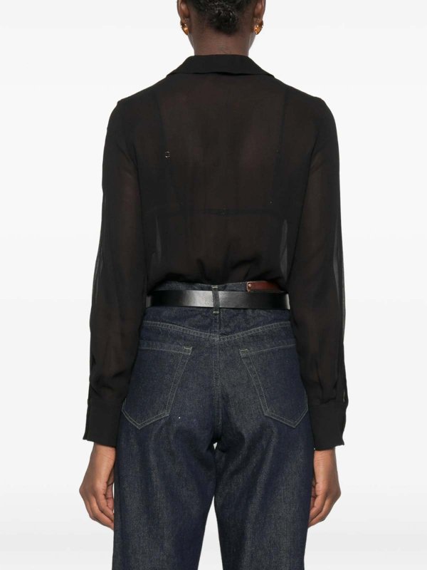 The Best Shops ELISABETTA FRANCHI: シャツ - シャツ - 黒