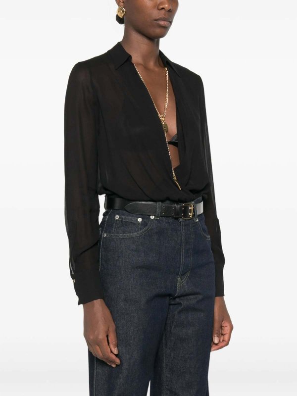 ELISABETTA FRANCHI buy online シャツ - 黒
