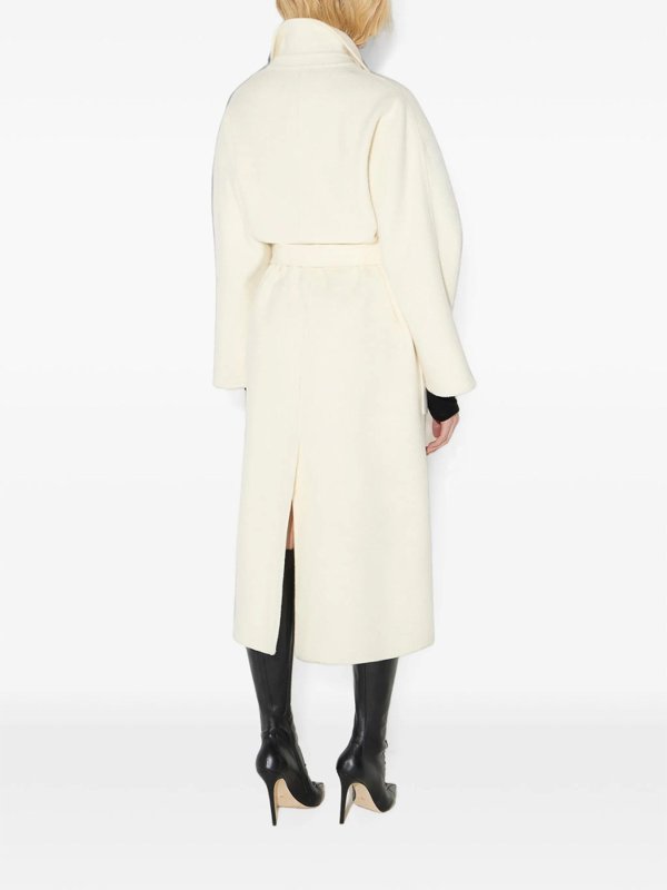 The Best Shops ELISABETTA FRANCHI: ニーレングスコート - 膝丈コート - イエロー