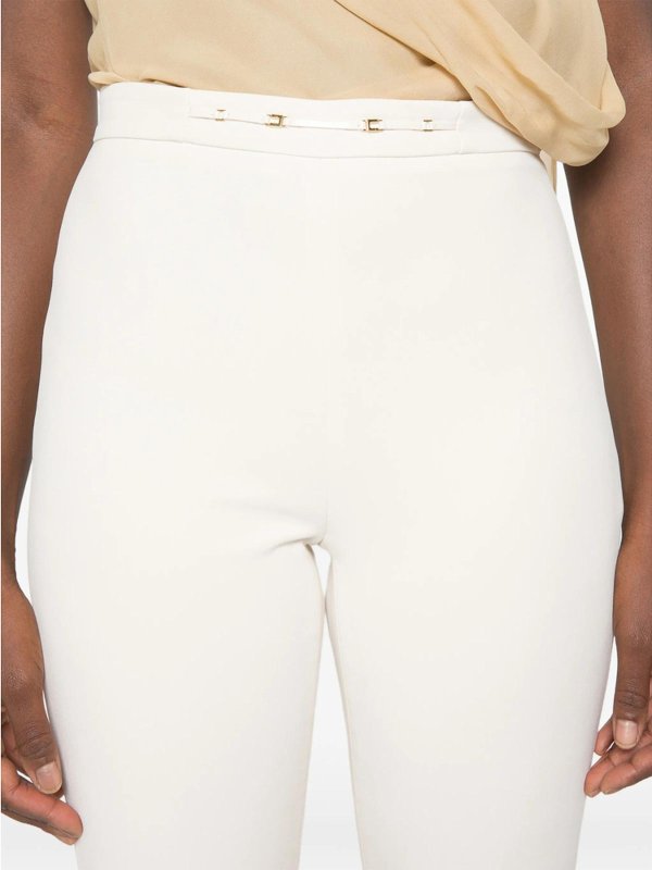 カジュアルパンツ - ベージュ shop online: ELISABETTA FRANCHI