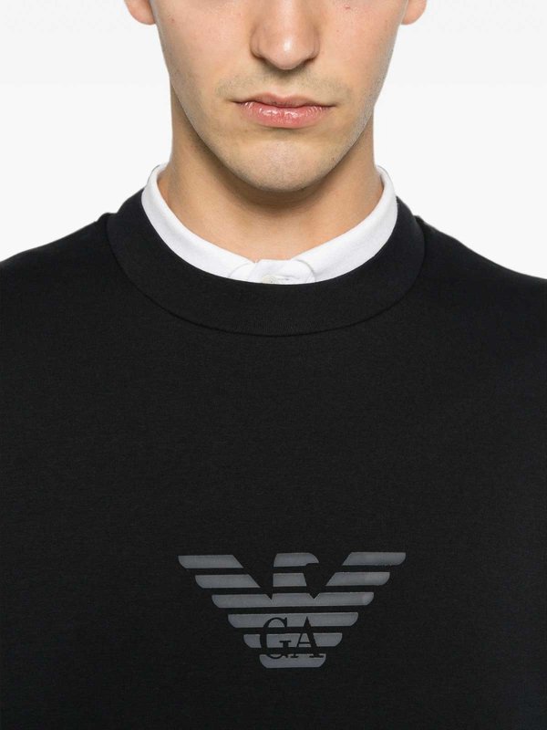 EMPORIO ARMANI buy online スウェットシャツ/セーター - ブルー