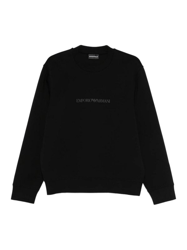EMPORIO ARMANI: スウェット＆セーター - スウェットシャツ/セーター - 黒