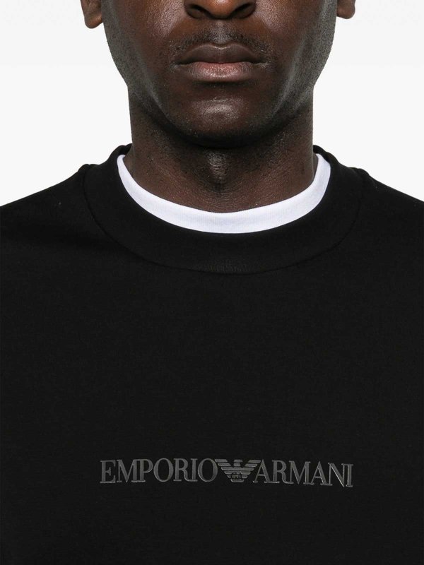 EMPORIO ARMANI: スウェット＆セーター online - スウェットシャツ/セーター - 黒