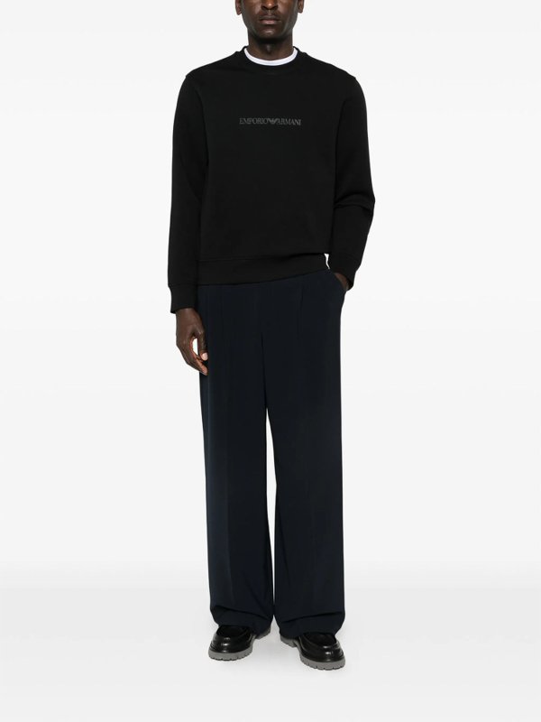 スウェットシャツ/セーター - 黒 shop online: EMPORIO ARMANI
