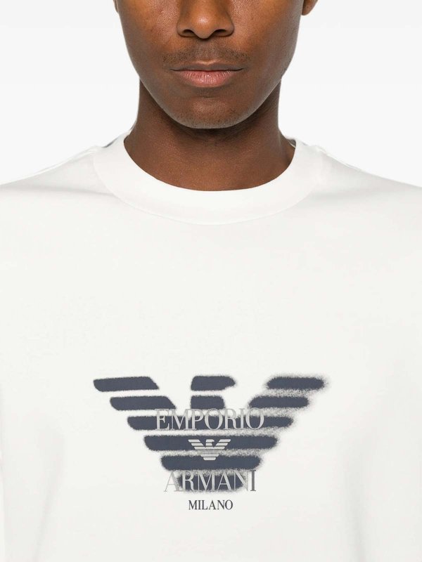 The Best Shops EMPORIO ARMANI: スウェット＆セーター - スウェットシャツ/セーター - 白