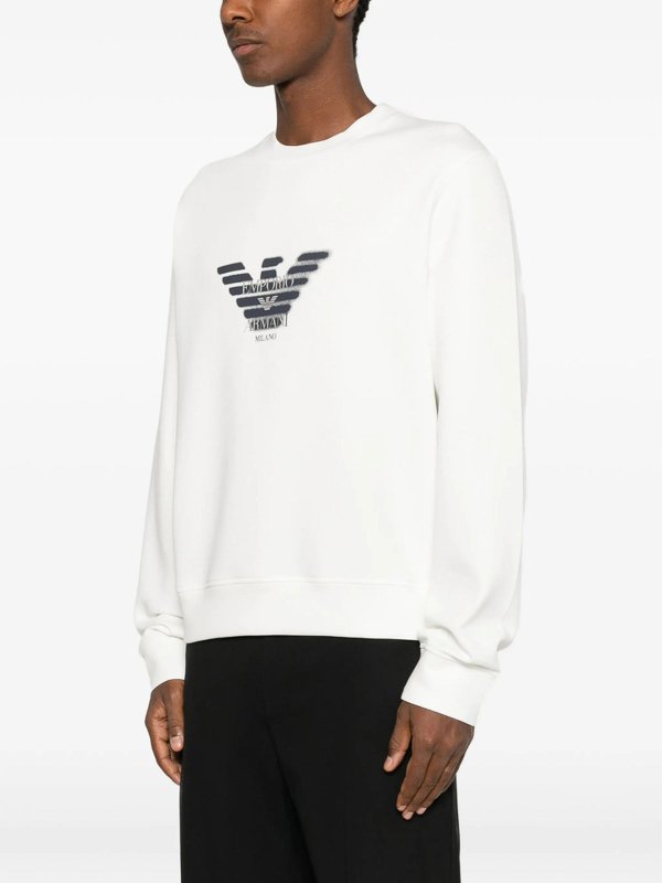 EMPORIO ARMANI buy online スウェットシャツ/セーター - 白