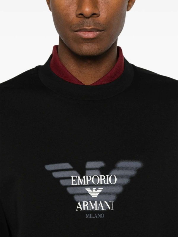 EMPORIO ARMANI: スウェット＆セーター online - スウェットシャツ/セーター - 黒