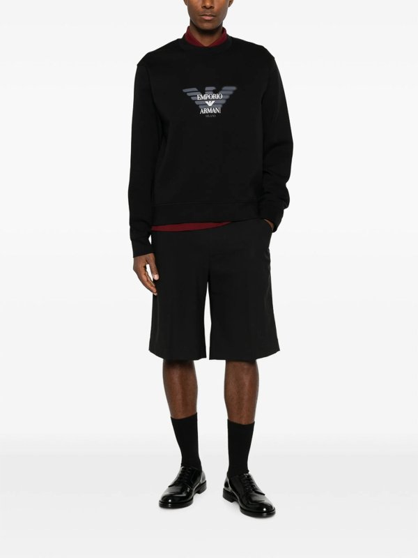 EMPORIO ARMANI buy online スウェットシャツ/セーター - 黒