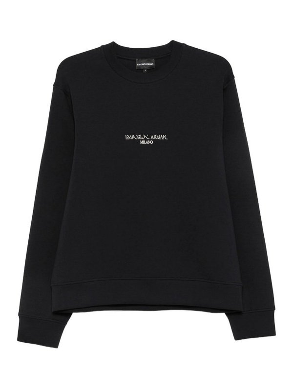 EMPORIO ARMANI: スウェット＆セーター - スウェットシャツ/セーター - 黒