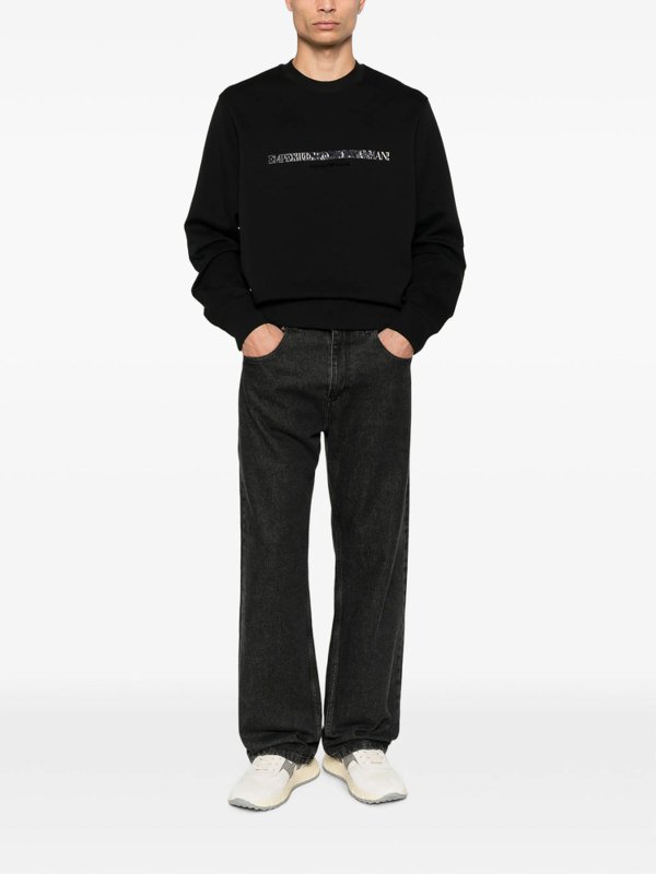 The Best Shops EMPORIO ARMANI: スウェット＆セーター - スウェットシャツ/セーター - 黒