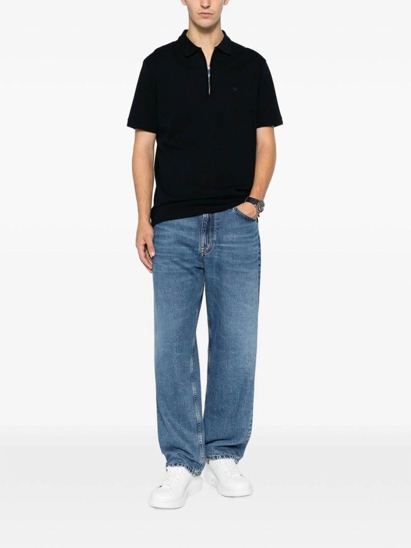 EMPORIO ARMANI buy online ポロシャツ - ブルー