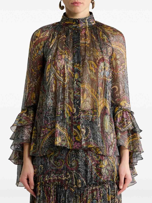 シャツ - 黒 shop online: ETRO