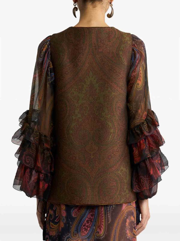 The Best Shops ETRO: Chalecos  - Chaleco - Marrón