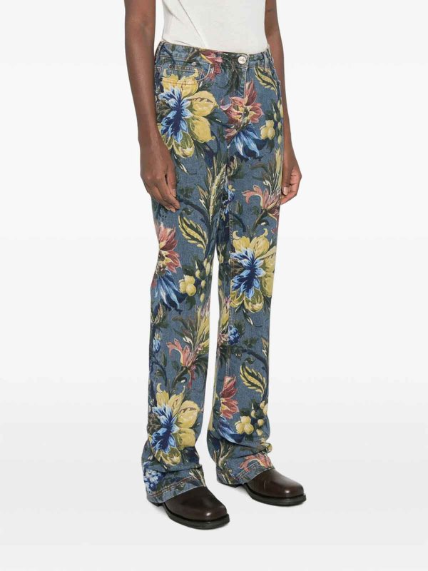 ETRO: straight leg jeans online - Jeans