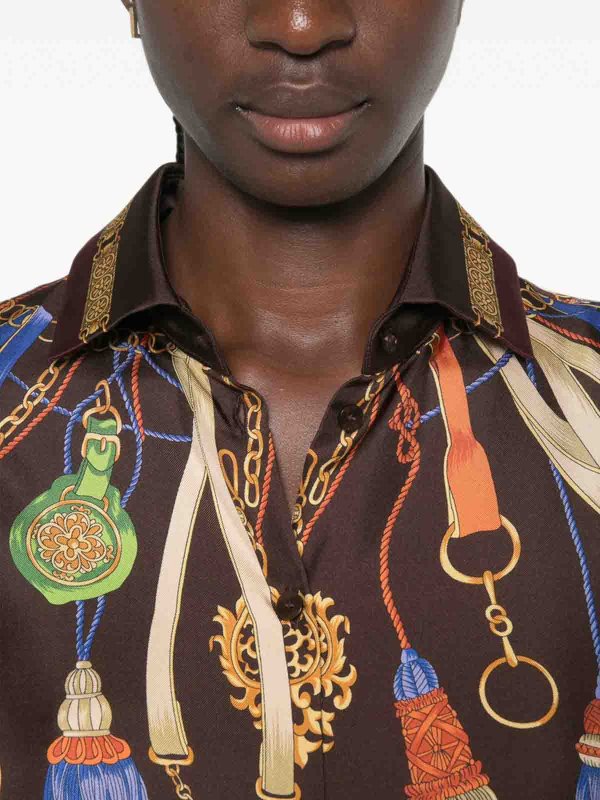 ETRO: シャツ online - シャツ - ブラウン