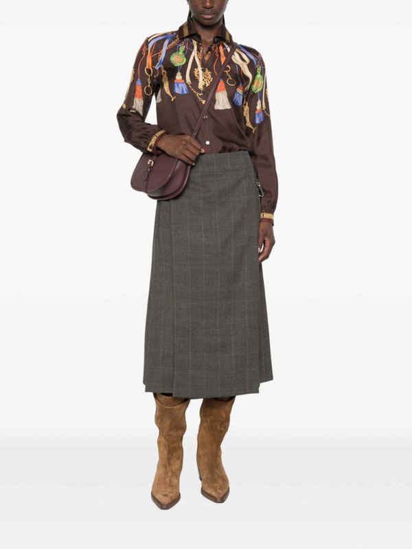 シャツ - ブラウン shop online: ETRO