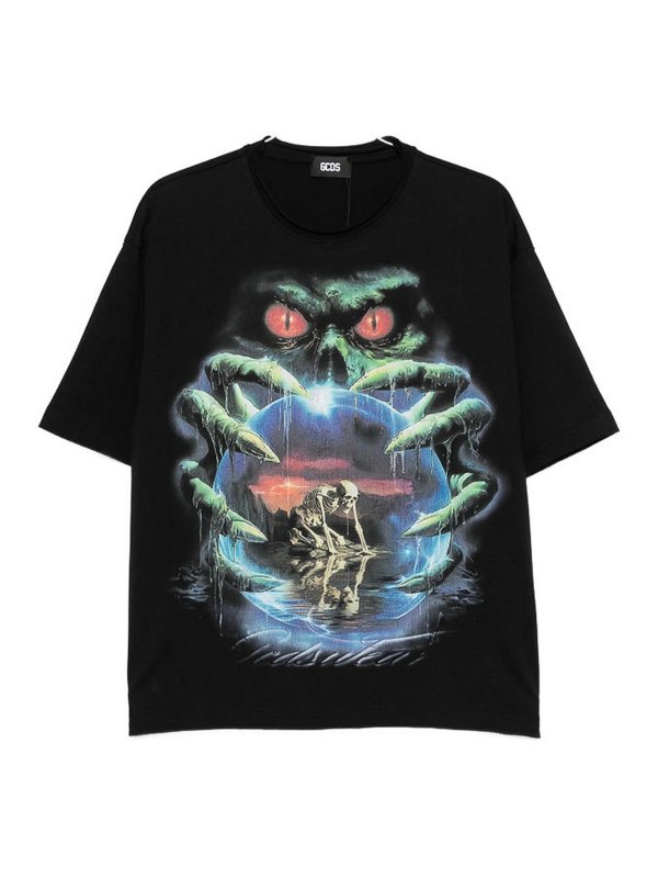 GCDS: Camisetas - Camiseta - Multicolor