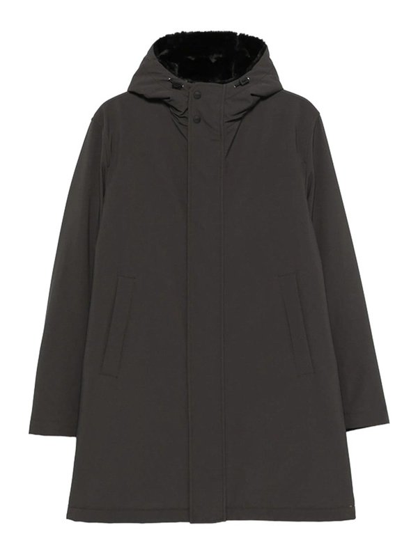 HERNO: Fur & Shearling Coats - Outerwear