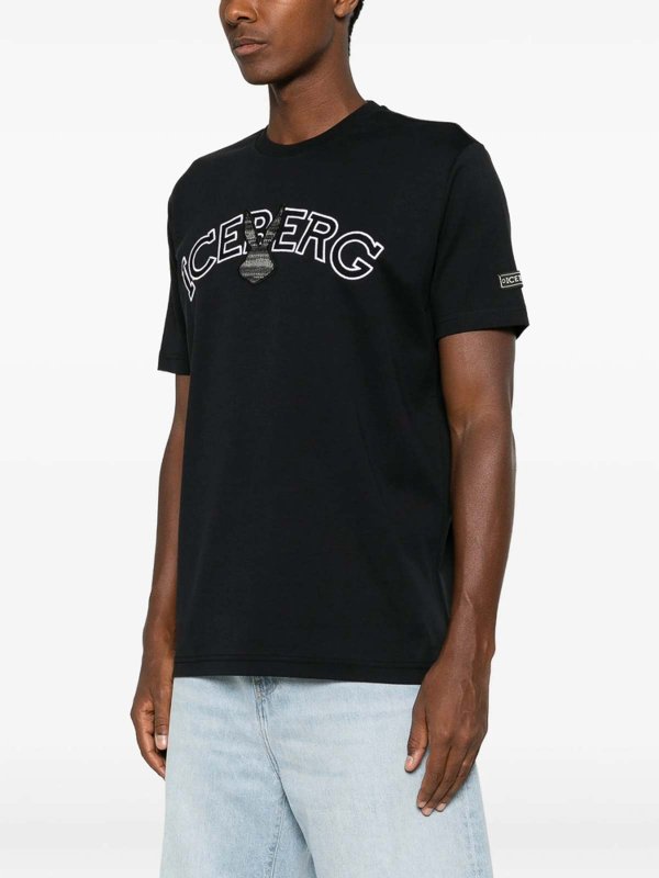 The Best Shops Iceberg: Tシャツ - Tシャツ - ブルー
