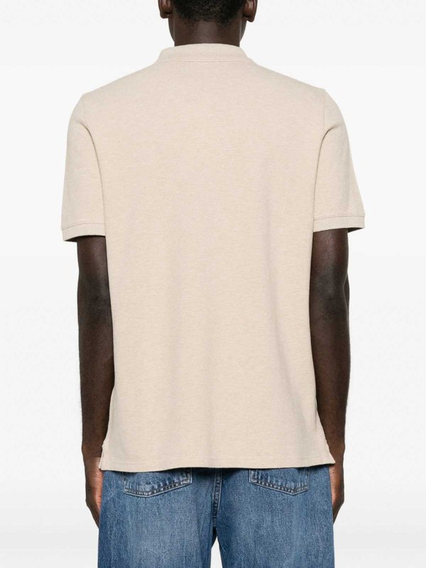 MAISON KITSUNÉ: Strickpullover mit Rundhalsausschnitt online - Rundhalspullover - Beige