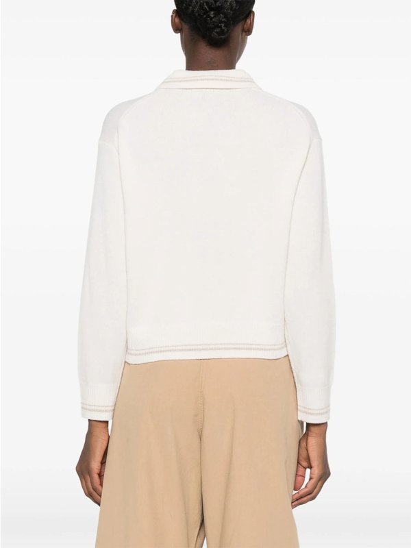 MAISON KITSUNÉ buy online クルーネック - ベージュ