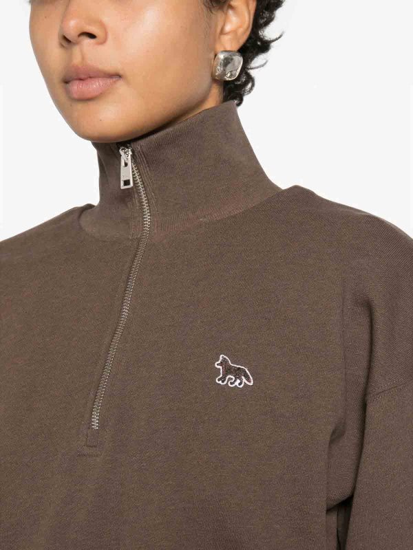 Sudadera - Marrón shop online: MAISON KITSUNÉ