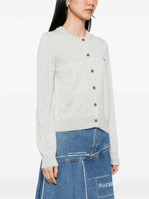 MAISON KITSUNÉ: カーディガン online - カーディガン - グレー