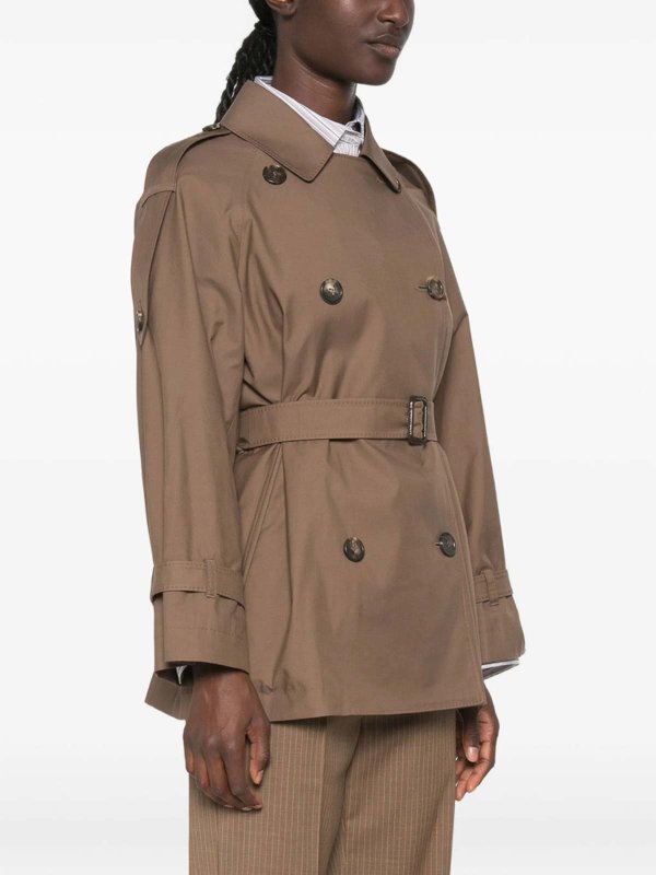The Best Shops MAX MARA THE CUBE: カジュアルジャケット - カジュアルジャケット - ブラウン