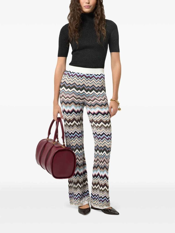 The Best Shops MISSONI: カジュアルトラウザー - カジュアルパンツ - 白