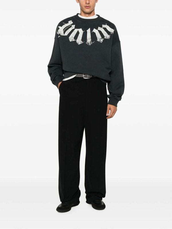 スウェットシャツ/セーター - 黒 shop online: Palm Angels