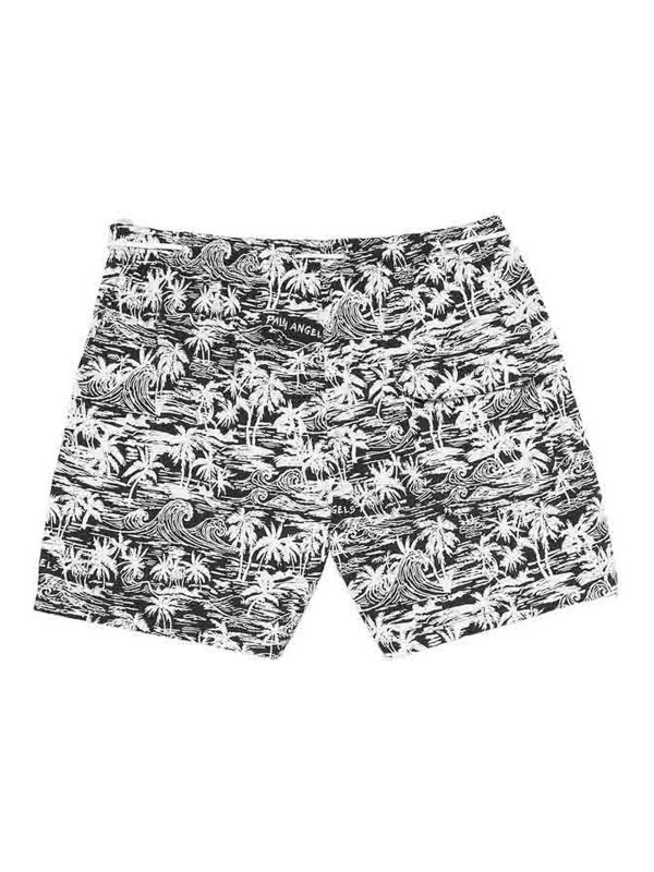 Palm Angels: 水着 online - スイムショーツ/スイムトランクス - 黒