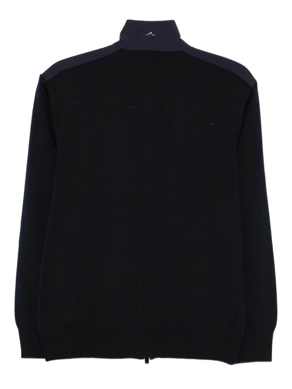 The Best Shops PAUL & SHARK: Strickpullover mit Rundhalsausschnitt - Rundhalspullover - Schwarz