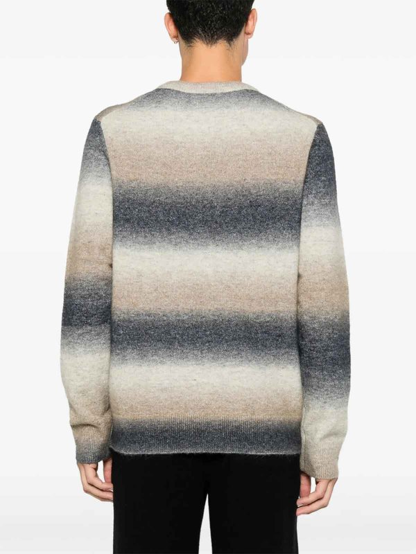 Rundhalspullover - Blau shop online: SAMSOE SAMSOE