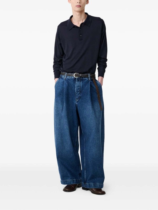 STUDIO NICHOLSON buy online Vaqueros Rectos - Azul