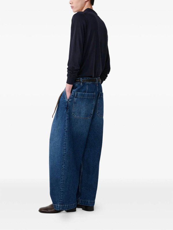The Best Shops STUDIO NICHOLSON: Vaqueros Rectos - Azul