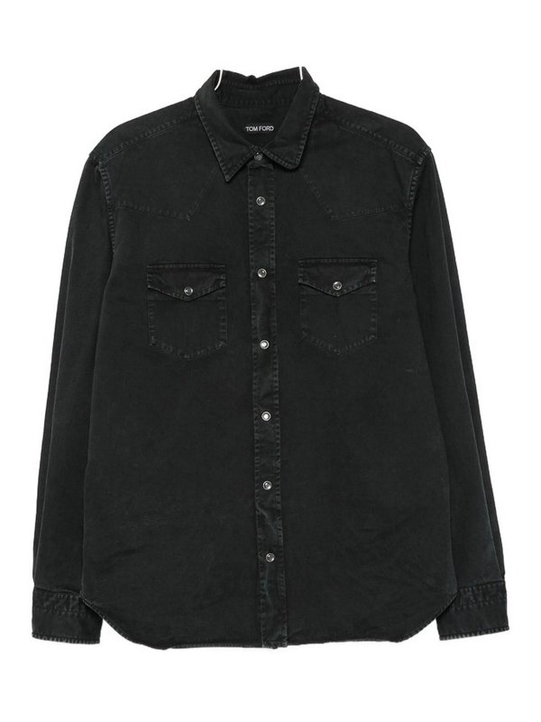TOM FORD: シャツ - シャツ - 黒