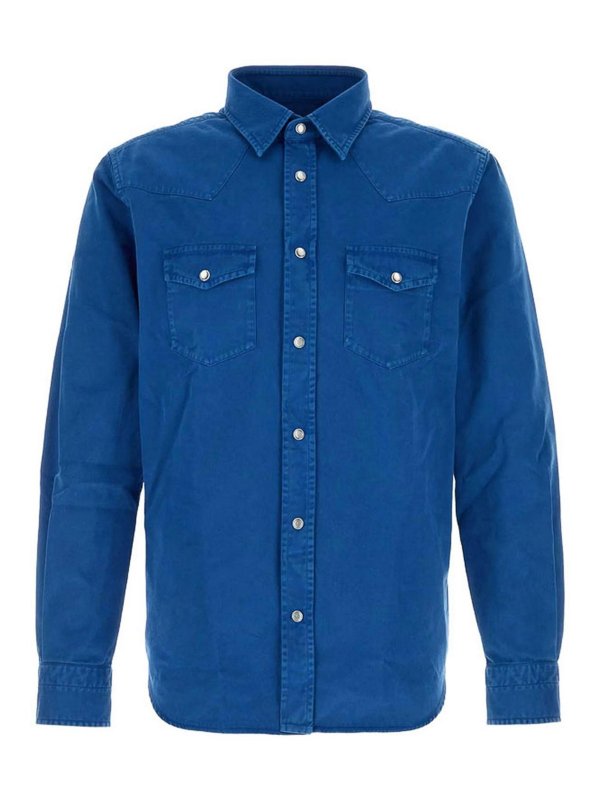 TOM FORD: Hemden - Hemd - Blau