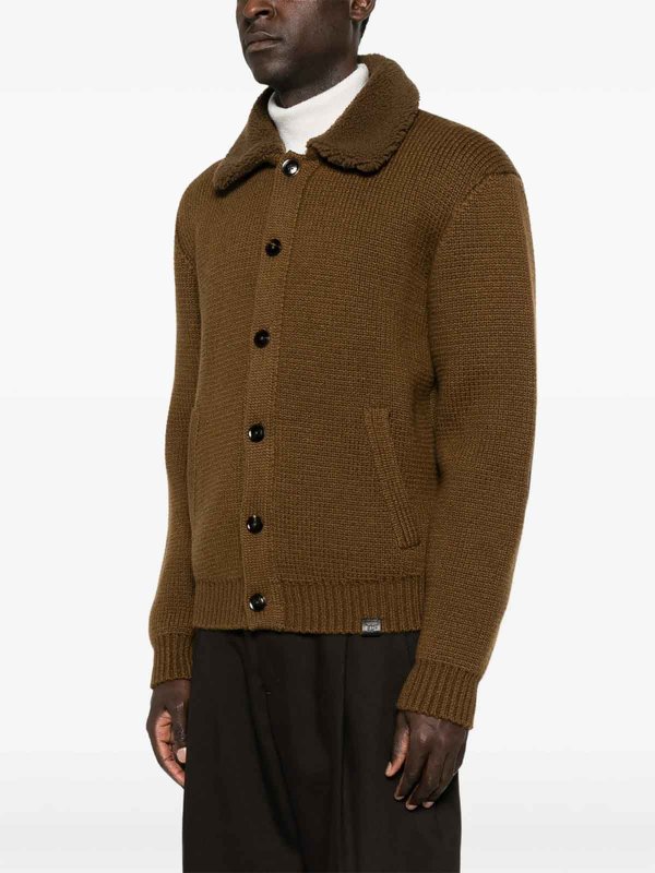 カーディガン - ブラウン shop online: TOM FORD