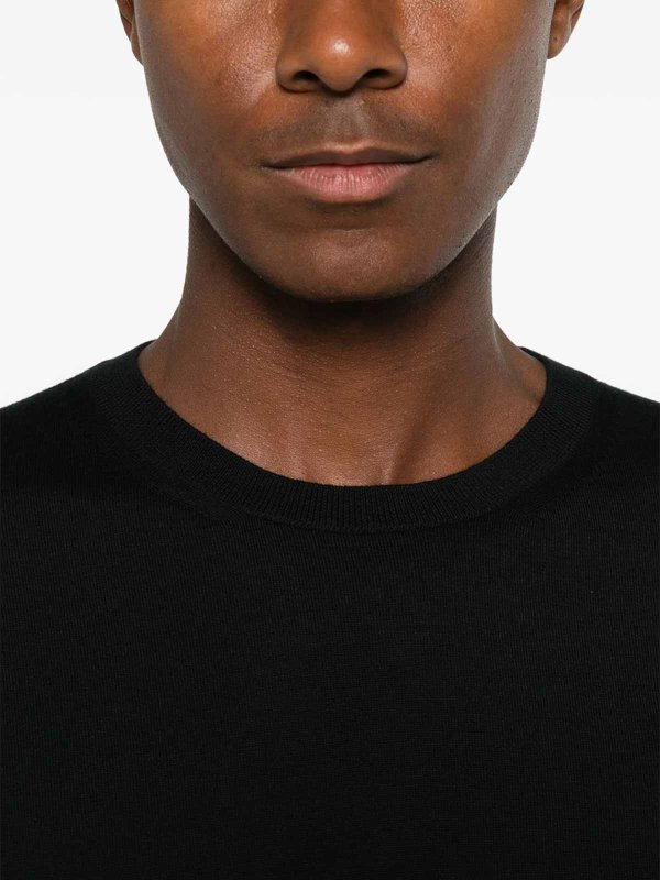 クルーネック - 黒 shop online: TOM FORD